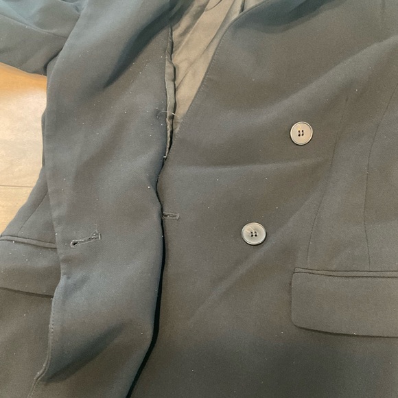 H& M Womens Black  Suit Jacket Size XS - Picture 8 of 12